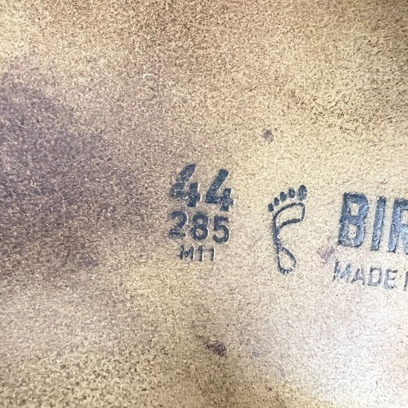 BIRKENSTOCK Men's Gizeh Thong Sandals Brown Birkoflor 44 / US M 11 - Picture 6 of 8